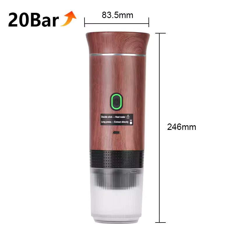 Portable coffee maker